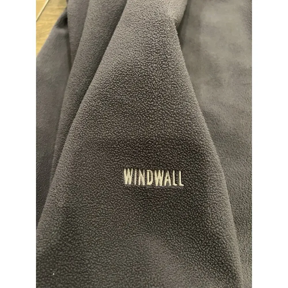 The North Face Mens Blue Full Zip Outdoors Windwall Long Sleeve Jacket Size XL